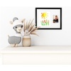 image:imageAmericanflat Kids Artwork Frame Changeable Gold  Magnetic Door Holds 100 Art Pieces  85x11 Letter Size Display with Mat or 10x125 Without Mat  My Mini Masterpiece  Holds 100 art pieces magnetic front door builtin keyholes for wall display stores finished artworkBlack