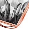 image:imageAmericanflat Modern Metal 5x7 Picture Frame in Gold  Use as Floating Frame for 4x6 Picture  Painted Iron with Shatter Resistant Glass  Horizontal and Vertical Formats for Tabletop DisplayRose Gold
