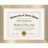 image:imageAmericanflat 11x14 Diploma Frame with ShatterResistant Glass  Use as 85x11 Frame with Mat or Display 11x14 Documents Without Mat  Certificate Frames with Engineered Wood for Wall Display  Gold  Engineered Wood construction Shatterresistant glass displays diplomas certificates and documents use with or without matGold