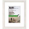 image:imageAmericanflat 13x19 Picture Frame with ShatterResistant Glass  Signature Collection  GalleryStyle Frames Made of Engineered Wood  Photo Frame for Wall Display  DriftwoodWhite Gold