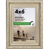 image:imageAmericanflat 85x14 Picture Frame with ShatterResistant Glass  Signature Collection  GalleryStyle Frames Made of Engineered Wood  Photo Frame for Wall Display  DriftwoodSilver