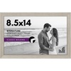 image:imageAmericanflat 85x14 Picture Frame with ShatterResistant Glass  Signature Collection  GalleryStyle Frames Made of Engineered Wood  Photo Frame for Wall Display  DriftwoodDriftwood