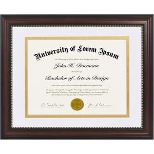 image:imageAmericanflat 11x14 Diploma Frame with ShatterResistant Glass  Use as 85x11 Frame with Mat or Display 11x14 Documents Without Mat  Certificate Frames with Engineered Wood for Wall Display  Gold  Engineered Wood construction Shatterresistant glass displays diplomas certificates and documents use with or without matMahogany White  Gold mat