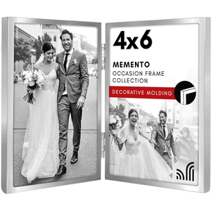 image:imageAmericanflat 12x18 Poster Frame  Driftwood Engineered Wood with Polished Plexiglass  Wide Picture Frame for Vertical or Horizontal Wall Display  Epic Collection  Driftwood  Polished plexiglass front hangs vertical or horizontal sawtooth hangers included secure turntab backingSilver