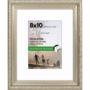 image:imageAmericanflat 13x19 Picture Frame with ShatterResistant Glass  Signature Collection  GalleryStyle Frames Made of Engineered Wood  Photo Frame for Wall Display  DriftwoodSilver