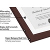 image:imageAmericanflat 11x14 Diploma Frame with ShatterResistant Glass  Use as 85x11 Frame with Mat or Display 11x14 Documents Without Mat  Certificate Frames with Engineered Wood for Wall Display  Black  Engineered Wood construction Shatterresistant glass displays diplomas certificates and documents use with or without matMahogany