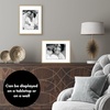 image:imageAmericanflat 12x18 Poster Frame  Walnut Engineered Wood with Polished Plexiglass  Wide Picture Frame for Vertical or Horizontal Wall Display  Epic Collection  Walnut  Polished plexiglass front hangs vertical or horizontal sawtooth hangers included fits photos posters and artGold