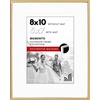 image:imageAmericanflat 12x18 Poster Frame  Walnut Engineered Wood with Polished Plexiglass  Wide Picture Frame for Vertical or Horizontal Wall Display  Epic Collection  Walnut  Polished plexiglass front hangs vertical or horizontal sawtooth hangers included fits photos posters and artGold