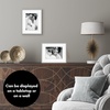 image:imageAmericanflat 12x18 Poster Frame  Walnut Engineered Wood with Polished Plexiglass  Wide Picture Frame for Vertical or Horizontal Wall Display  Epic Collection  Walnut  Polished plexiglass front hangs vertical or horizontal sawtooth hangers included fits photos posters and artSilver