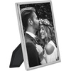 image:imageAmericanflat 12x18 Poster Frame  Walnut Engineered Wood with Polished Plexiglass  Wide Picture Frame for Vertical or Horizontal Wall Display  Epic Collection  Walnut  Polished plexiglass front hangs vertical or horizontal sawtooth hangers included fits photos posters and artSilver