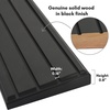 image:imageAmericanflat 12x4 Challenge Coin Display  Walnut  Holds up to 30 coins across 4 rows solid engineered wood with a sturdy base for military and collectible coinsBlack
