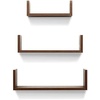 image:imageAmericanflat 12x4 Challenge Coin Display  Walnut  Holds up to 30 coins across 4 rows solid engineered wood with a sturdy base for military and collectible coinsMahogany