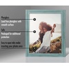 image:imageAmericanflat 16x20 Poster Frame  Distressed Wood  Turquoise Blue  Polished plexiglass front hangs vertical or horizontal sawtooth hangers included fits photos posters and art