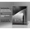 image:imageAmericanflat 85x11 Picture Frame with ShatterResistant Glass  Streamline Collection  Thin Border Photo Frame for Tabletop and Wall Display  Hanging Hardware and Easel Stand Included  Grey  Shatterresistant glass wall or tabletop display with included easel sawtooth hangers included secure turntab backingGrey