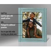 image:imageAmericanflat 9x12 Picture Frame  Distressed Wood  Rustic Turquoise  Polished glass wall or tabletop display with included easel sawtooth hangers included fits photos posters and art