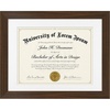 image:imageAmericanflat 11x14 Diploma Frame with ShatterResistant Glass  Use as 85x11 Frame with Mat or Display 11x14 Documents Without Mat  Certificate Frames with Engineered Wood for Wall Display  Black  Engineered Wood construction Shatterresistant glass displays diplomas certificates and documents use with or without matWalnut