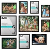 image:imageAmericanflat 85x11 Picture Frame with ShatterResistant Glass  Streamline Collection  Thin Border Photo Frame for Tabletop and Wall Display  Hanging Hardware and Easel Stand Included  Grey  Shatterresistant glass wall or tabletop display with included easel sawtooth hangers included secure turntab backingBlack