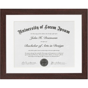 image:imageAmericanflat 11x14 Diploma Frame with ShatterResistant Glass  Use as 85x11 Frame with Mat or Display 11x14 Documents Without Mat  Certificate Frames with Engineered Wood for Wall Display  Black  Engineered Wood construction Shatterresistant glass displays diplomas certificates and documents use with or without matMahogany