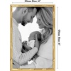 image:imageAmericanflat 11x14 Picture Frame with Polished CrystalClear Glass  Use as 8x10 Frame with Mat or Display 11x14 Photo Without Mat  Signature Collection  Picture Frames for Wall Display  Silver  Engineered Wood construction hangs vertical or horizontal sawtooth hangers included use with or without matGold