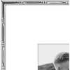 image:imageAmericanflat 11x14 Picture Frame with Polished CrystalClear Glass  Use as 8x10 Frame with Mat or Display 11x14 Photo Without Mat  Signature Collection  Picture Frames for Wall Display  Silver  Engineered Wood construction hangs vertical or horizontal sawtooth hangers included use with or without matSilver
