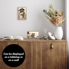 image:imageAmericanflat 11x14 Picture Frame with Polished CrystalClear Glass  Use as 8x10 Frame with Mat or Display 11x14 Photo Without Mat  Signature Collection  Picture Frames for Wall Display  Silver  Engineered Wood construction hangs vertical or horizontal sawtooth hangers included use with or without matGold
