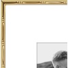 image:imageAmericanflat 11x14 Picture Frame with Polished CrystalClear Glass  Use as 8x10 Frame with Mat or Display 11x14 Photo Without Mat  Signature Collection  Picture Frames for Wall Display  Silver  Engineered Wood construction hangs vertical or horizontal sawtooth hangers included use with or without matGold