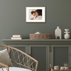 image:imageAmericanflat 11x14 Picture Frame with Polished CrystalClear Glass  Use as 8x10 Frame with Mat or Display 11x14 Photo Without Mat  Signature Collection  Picture Frames for Wall Display  Silver  Engineered Wood construction hangs vertical or horizontal sawtooth hangers included use with or without matGold