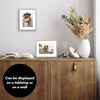 image:imageAmericanflat 11x14 Picture Frame with Polished CrystalClear Glass  Use as 8x10 Frame with Mat or Display 11x14 Photo Without Mat  Signature Collection  Picture Frames for Wall Display  Silver  Engineered Wood construction hangs vertical or horizontal sawtooth hangers included use with or without matSilver