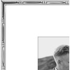 image:imageAmericanflat 11x14 Picture Frame with Polished CrystalClear Glass  Use as 8x10 Frame with Mat or Display 11x14 Photo Without Mat  Signature Collection  Picture Frames for Wall Display  Silver  Engineered Wood construction hangs vertical or horizontal sawtooth hangers included use with or without matSilver