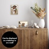 image:imageAmericanflat 11x14 Picture Frame with Polished CrystalClear Glass  Use as 8x10 Frame with Mat or Display 11x14 Photo Without Mat  Signature Collection  Picture Frames for Wall Display  Silver  Engineered Wood construction hangs vertical or horizontal sawtooth hangers included use with or without matGold
