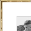image:imageAmericanflat 11x14 Picture Frame with Polished CrystalClear Glass  Use as 8x10 Frame with Mat or Display 11x14 Photo Without Mat  Signature Collection  Picture Frames for Wall Display  Silver  Engineered Wood construction hangs vertical or horizontal sawtooth hangers included use with or without matGold