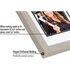 image:imageAmericanflat 11x18 Diploma Frame with ShatterResistant Glass  Fits 85x11 Diplomas and 5x7 Pictures  Signature Collection  Engineered Wood Graduation Picture Frame for Wall Display  BlackDriftwood