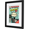 image:imageAmericanflat 12x155 Comic Book Frame with Polished Plexiglass  Use as 6x10 with Mat or 12x155 Without Mat  Engineered Wood Frame with Hanging Hardware Wall Display  Black12x155