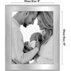 image:imageAmericanflat 12x18 Poster Frame  Silver Engineered Wood with Polished Plexiglass  Wide Picture Frame for Vertical or Horizontal Wall Display  Epic Collection  Silver  Polished plexiglass front hangs vertical or horizontal sawtooth hangers included secure turntab backing8X10
