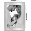 image:imageAmericanflat 12x18 Poster Frame  Silver Engineered Wood with Polished Plexiglass  Wide Picture Frame for Vertical or Horizontal Wall Display  Epic Collection  Silver  Polished plexiglass front hangs vertical or horizontal sawtooth hangers included secure turntab backing4X6
