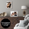 image:imageAmericanflat 12x18 Poster Frame  Silver Engineered Wood with Polished Plexiglass  Wide Picture Frame for Vertical or Horizontal Wall Display  Epic Collection  Silver  Polished plexiglass front hangs vertical or horizontal sawtooth hangers included secure turntab backing8X10