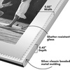 image:imageAmericanflat 12x18 Poster Frame  Silver Engineered Wood with Polished Plexiglass  Wide Picture Frame for Vertical or Horizontal Wall Display  Epic Collection  Silver  Polished plexiglass front hangs vertical or horizontal sawtooth hangers included secure turntab backing5X7