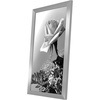 image:imageAmericanflat 12x18 Poster Frame  Silver Engineered Wood with Polished Plexiglass  Wide Picture Frame for Vertical or Horizontal Wall Display  Epic Collection  Silver  Polished plexiglass front hangs vertical or horizontal sawtooth hangers included secure turntab backing12x18
