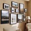 image:imageAmericanflat 16x24 Deep Poster Frame  White  Polished plexiglass front hangs vertical or horizontal sawtooth hangers included fits photos posters and artBlack