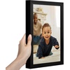 image:imageAmericanflat 16x24 Deep Poster Frame  White  Polished plexiglass front hangs vertical or horizontal sawtooth hangers included fits photos posters and artBlack