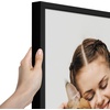 image:imageAmericanflat 16x24 Deep Poster Frame  White  Polished plexiglass front hangs vertical or horizontal sawtooth hangers included fits photos posters and artBlack