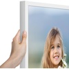 image:imageAmericanflat 16x24 Deep Poster Frame  White  Polished plexiglass front hangs vertical or horizontal sawtooth hangers included fits photos posters and artWhite