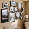 image:imageAmericanflat 16x24 Deep Poster Frame  White  Polished plexiglass front hangs vertical or horizontal sawtooth hangers included fits photos posters and artBlack