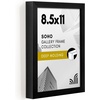 image:imageAmericanflat 16x24 Deep Poster Frame  White  Polished plexiglass front hangs vertical or horizontal sawtooth hangers included fits photos posters and artBlack