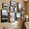 image:imageAmericanflat 16x24 Deep Poster Frame  White  Polished plexiglass front hangs vertical or horizontal sawtooth hangers included fits photos posters and artBlack