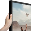 image:imageAmericanflat 16x24 Deep Poster Frame  White  Polished plexiglass front hangs vertical or horizontal sawtooth hangers included fits photos posters and artBlack