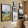 image:imageAmericanflat 16x24 Deep Poster Frame  White  Polished plexiglass front hangs vertical or horizontal sawtooth hangers included fits photos posters and artBlack