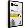 image:imageAmericanflat 16x24 Deep Poster Frame  White  Polished plexiglass front hangs vertical or horizontal sawtooth hangers included fits photos posters and artBlack