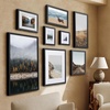 image:imageAmericanflat 16x24 Deep Poster Frame  White  Polished plexiglass front hangs vertical or horizontal sawtooth hangers included fits photos posters and artBlack