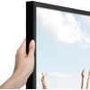 image:imageAmericanflat 16x24 Deep Poster Frame  White  Polished plexiglass front hangs vertical or horizontal sawtooth hangers included fits photos posters and artBlack